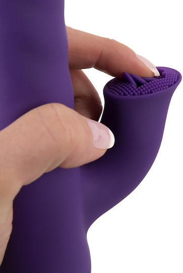 You2Toys Thrusting & Rotating rabbit vibrator Δονητής Rabbit 24.7cm Purple
