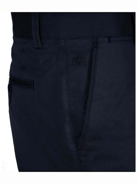 Trousers Suit in Slim Fit Navy Blue
