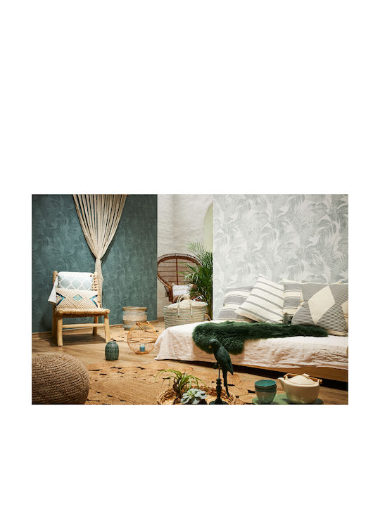 Wall Wallpaper New Walls Vinyl Green 1000x53cm Washable