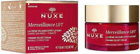 Nuxe Merveillance Lift Firming Velvet Αντιγηραντική & Συσφικτική Κρέμα Προσώπου Ημέρας με Υαλουρονικό Οξύ 50ml