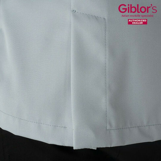 Giblor's Haina Bucătar Unisex Gri cu Mânecă lungă