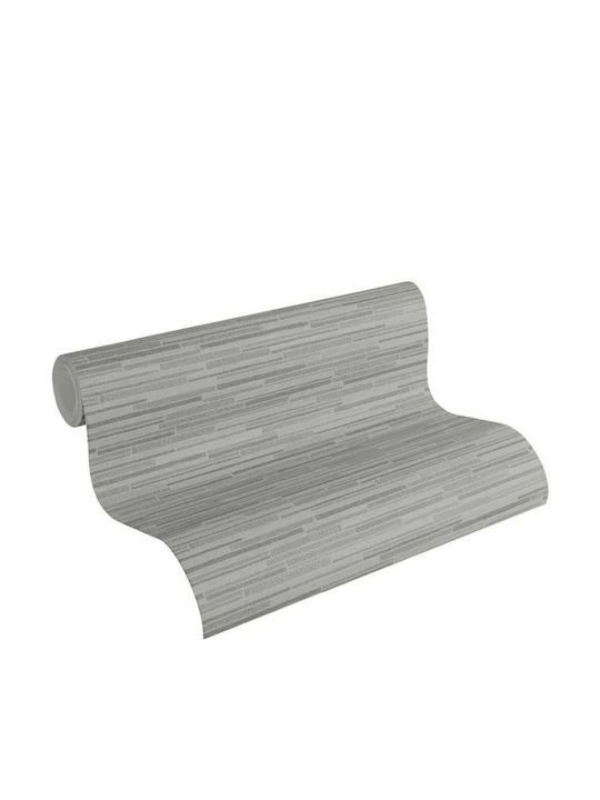 Wall Wallpaper Wood Stone Grey 1000x53cm Washable