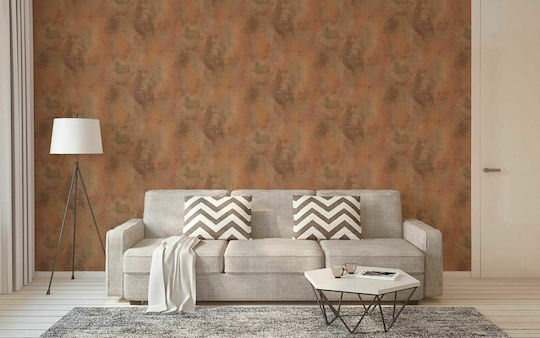Wall Wallpaper Deco World Vinyl Brown 1000x53cm