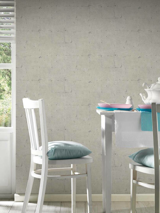 Tapete Wood Stone Vinyl Beige L1000xB53cm Waschbar 939921