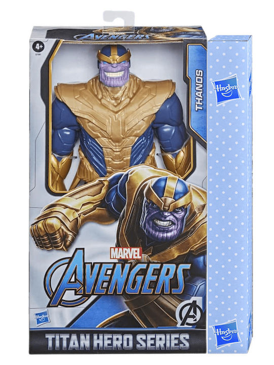 Marvel Avengers Titan Hero Series Blast Gear Deluxe Thanos Easter Candle with Toys for 4+ Years Hasbro