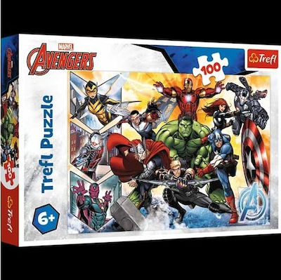 Kids Puzzle The Power of The Avengers for 6++ Years 100pcs Trefl