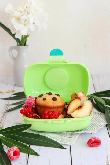 Monbento MB Gram Plastic Kids' Food Container 0.6lt Green x x 7cm
