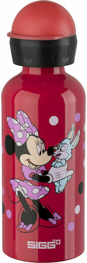 Sigg Παιδικό Παγούρι Minnie Αλουμινίου Non Spill Φούξια 400ml