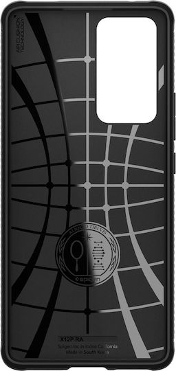 Spigen Rugged Armor Back Cover Silicon 2mm negru mat (Xiaomi 12 Pro)