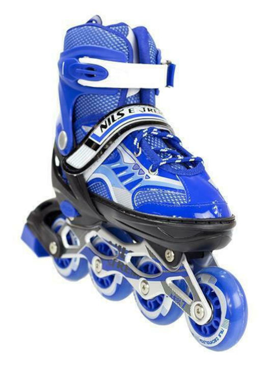 Nils NJ1828 16-00-032 Inline Einstellbar Rollers Blau Erwachsene/Kinder