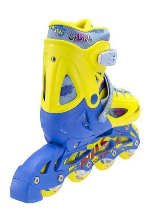 Nils NH1105 Inline Αυξομειούμενα Rollers Πολύχρωμα Παιδικά