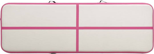 vidaXL Covor de exerciții fizice pentru Gimnastică Artistică Roz (300x100x15cm)