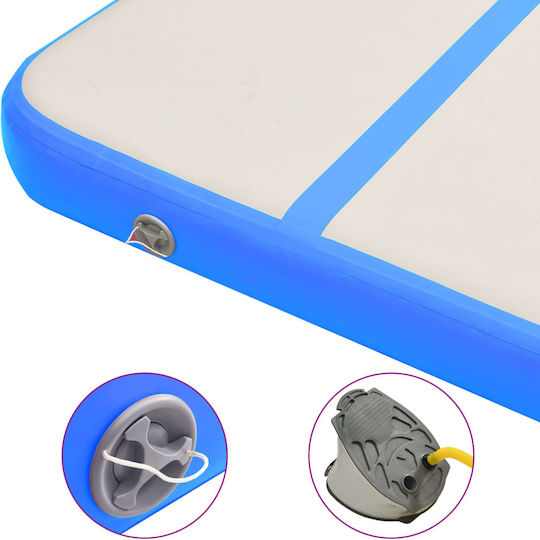 vidaXL Fitnessmatte für Kunstturnen Blau (500x100x20cm)