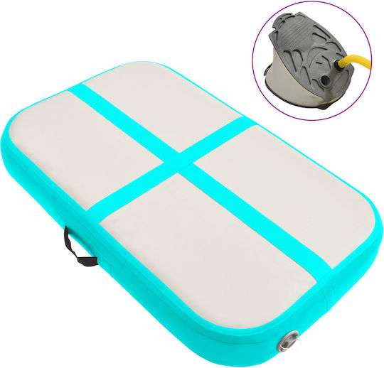 vidaXL Exercise Mat Green (100x60x10cm)