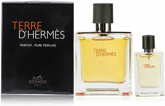 Hermes Terre D' Hermes Herren Set mit Eau de Parfum und Mini Duft 2Stück