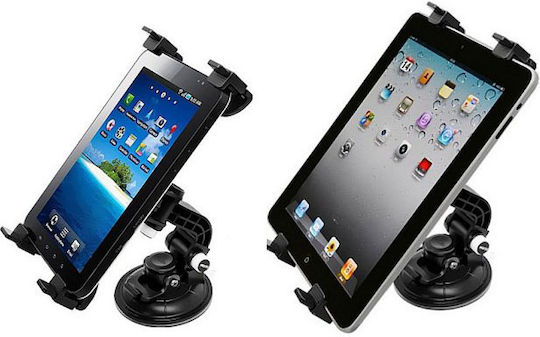 Compass Suport Auto pentru Telefon & Tabletă cu cârlige reglabile Neagră