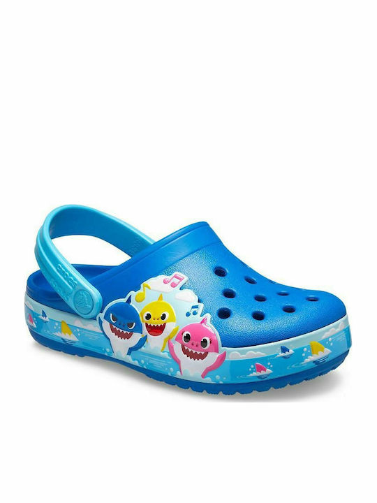 Funlab Kinder Anatomische Badeschuhe Blau