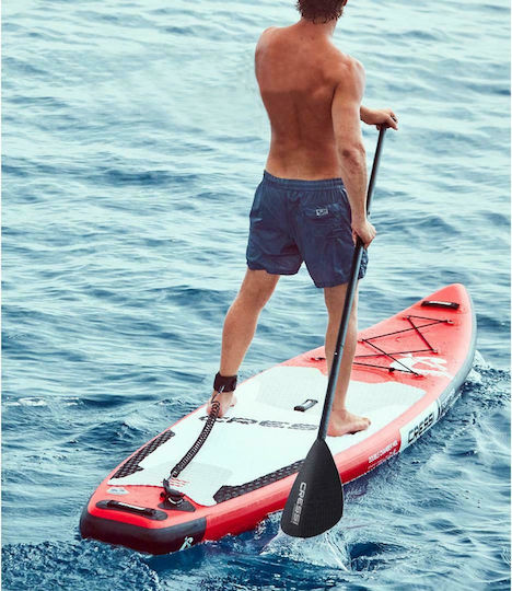 CressiSub Fury Dc Isup 12'2'' Φουσκωτή Σανίδα SUP με Μήκος 3.71m Κόκκινη
