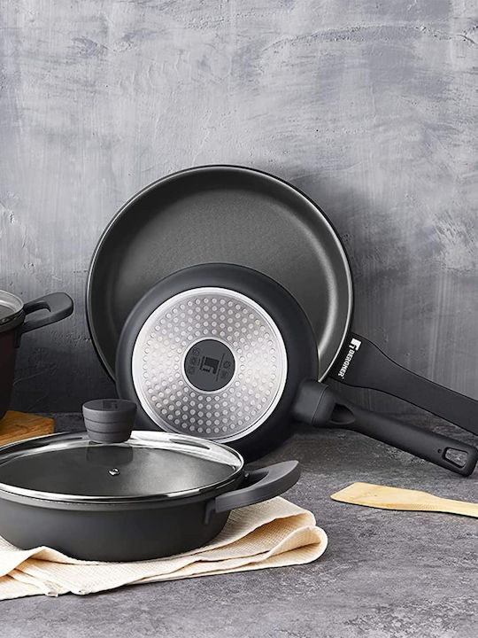 Bergner Retro Τηγάνι από Χυτό Αλουμίνιο με Κεραμική Επίστρωση 26cm
