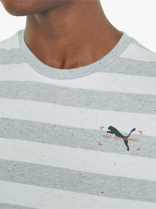 Αθλητικό T-shirt Γκρι