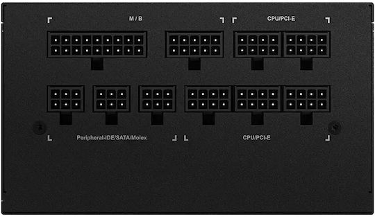 Gigabyte UD750GM rev. 1.0 750W Черен Компютърно захранване Пълен модул 80 Plus Gold