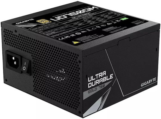 Gigabyte UD750GM rev. 1.0 750W Черен Компютърно захранване Пълен модул 80 Plus Gold