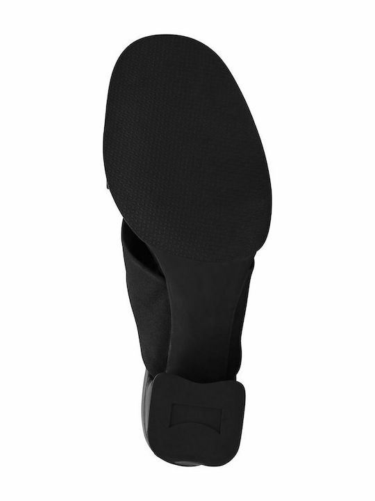 Casi Fabric Sandals Black