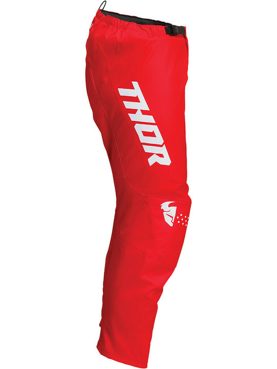 Thor MX Sector Minimal Bărbați Pantaloni Motocross Roșu
