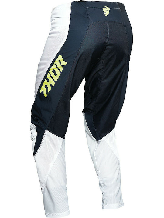 Thor Youth Pulse Air Rad Kids Summer Motocross Pants Midnight/White