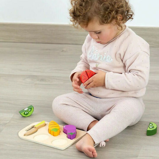 Kiokids Дървено Плато С Зеленчуци За 12+ Години