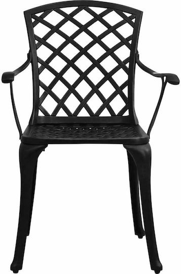 Garten- und Outdoor-Möbelsets für kleinen Raum 3 Stück Schwarz