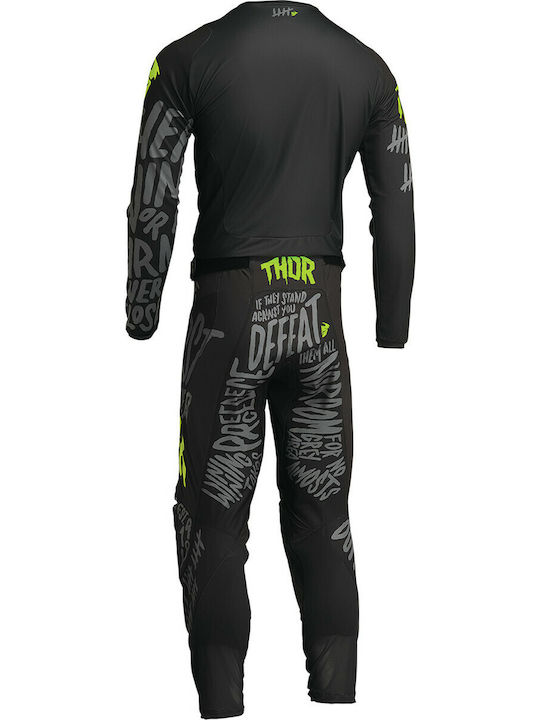 Thor Youth Pulse Counting Sheep Καλοκαιρινό Παιδικό Παντελόνι Motocross Charcoal/Acid