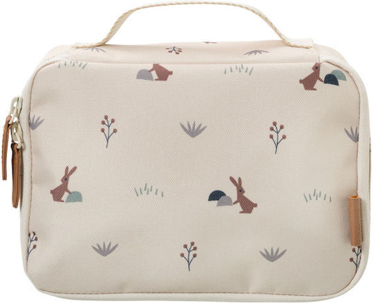 Fresk Pet Rabbit Schulische Isothermische Hand-Lunch-Tasche Beige