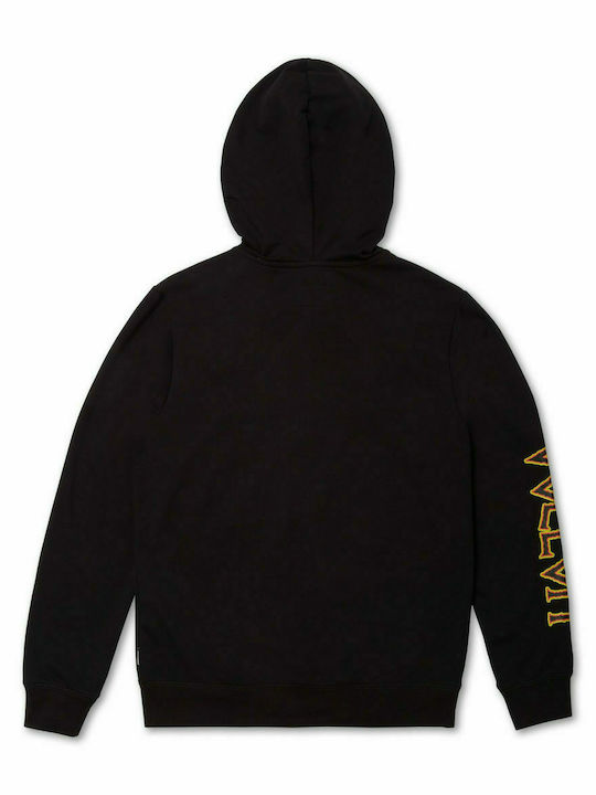 Volcom Boys Hooded Sweatshirt with Zipper Black