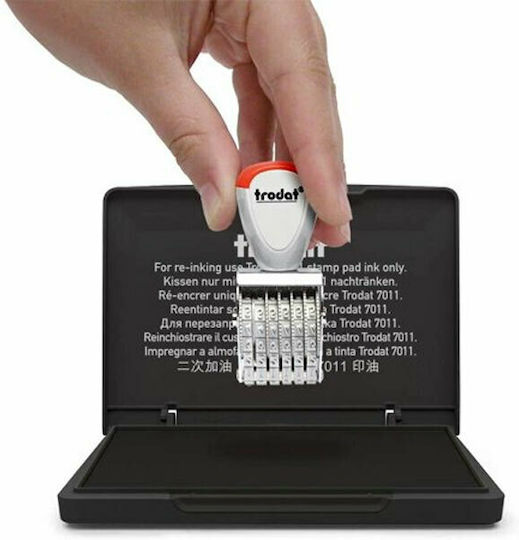Trodat 1596 Rechtecke Stempel "Nummer"