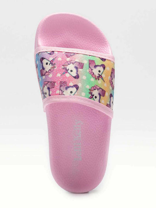 Kids' Slides Pink Maelle