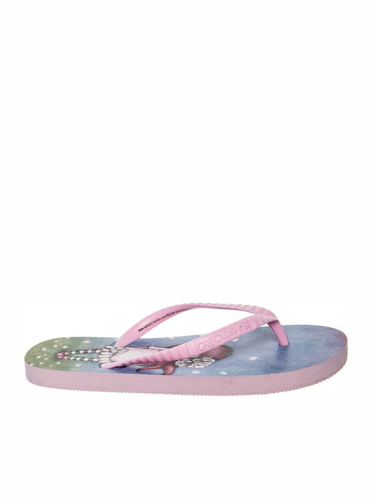 Kids' Flip Flops Pink Cherry Blossom