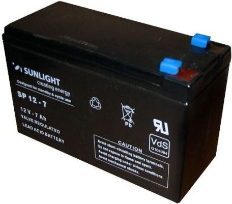 SunLight SPA 12-9 Μπαταρία UPS με Χωρητικότητα 9Ah και Τάση 12V 1τμχ