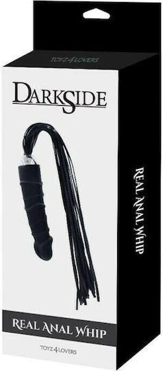 Toyz4lovers Real Whip Analdildo Schwarz 14cm