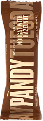 Pandy Bar with 12gr Protein & Flavor Nougat Hazelnut 35gr