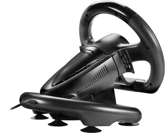 SpeedLink Black Bolt Racing Wheel Τιμονιέρα με Πετάλια για PC με 180° Περιστροφής