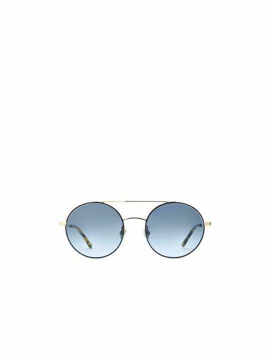 Etnia Barcelona Puerto Banus BLGD Women's Sunglasses with Blue Metal Frame and Blue Gradient Lens