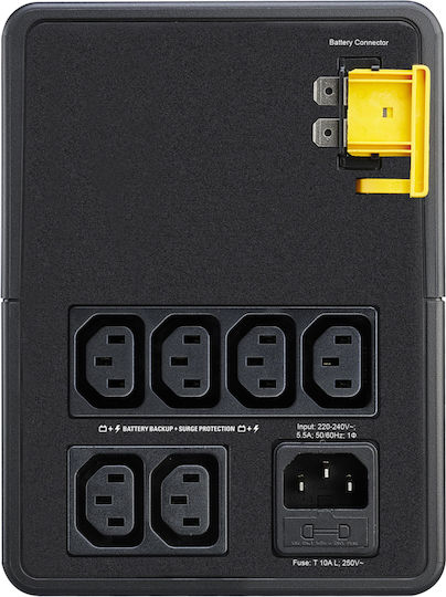 APC Easy UPS BVX Line-Interactive 1200VA 650W με 2 IEC Πρίζες
