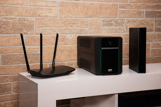 APC Easy UPS BVX Line-Interactive 1200VA 650W με 2 IEC Πρίζες