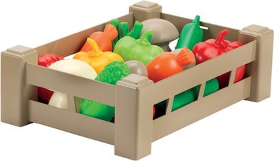 Ecoiffier Fruits & Vegetables Toy Καλαθι Φρούτα/Λαχανικά (Various Designs) 1pc