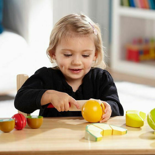 Melissa & Doug Κόβωντας Φρούτα από Ξύλο για 3+ Ετών 17τμχ