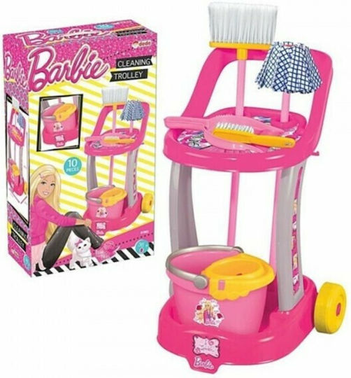 Dede Τρόλλευ Καθαρίσματος Barbie Barbie για 3+ Ετών 30 εκ. 9τμχ