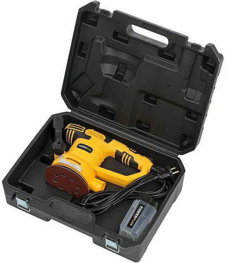Powerplus POWX0471 Electric Eccentric Sander 125mm Electric 450W with Speed Control and with Suction System POWX0471