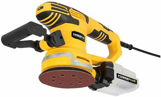 Powerplus POWX0471 Electric Eccentric Sander 125mm Electric 450W with Speed Control and with Suction System POWX0471