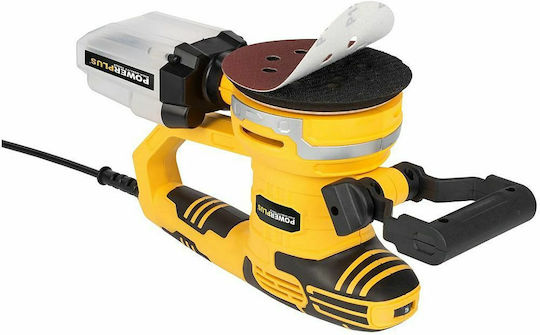 Powerplus POWX0471 Electric Eccentric Sander 125mm Electric 450W with Speed Control and with Suction System POWX0471